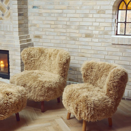 Emily Lounge Chair | Long Wool