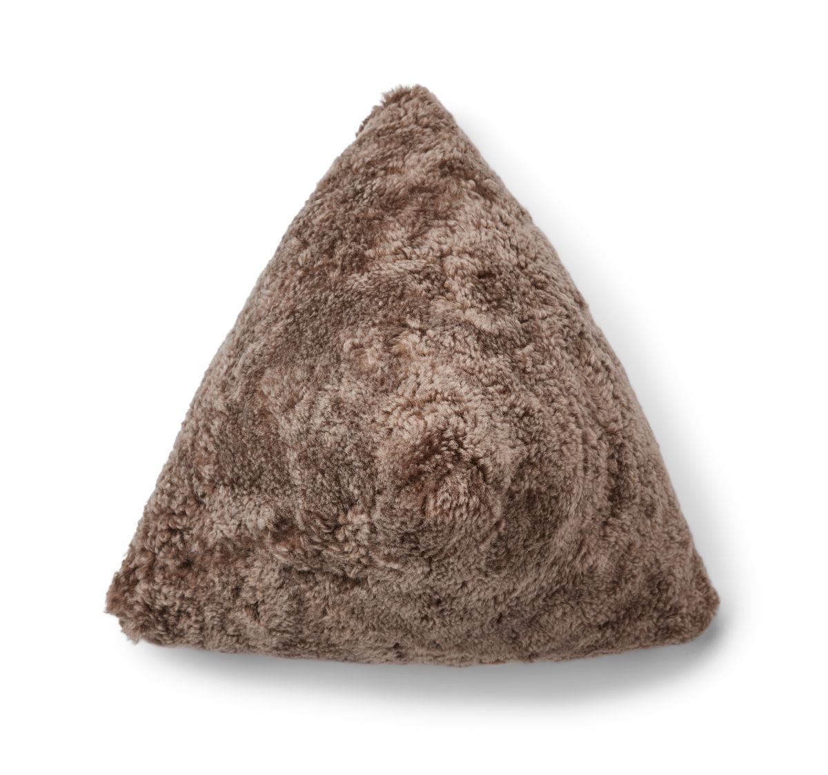 Hematite pute | Korthåret | New Zealand | 35x35x35 cm Lysebrun