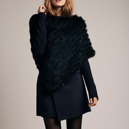 Molly Poncho Svart