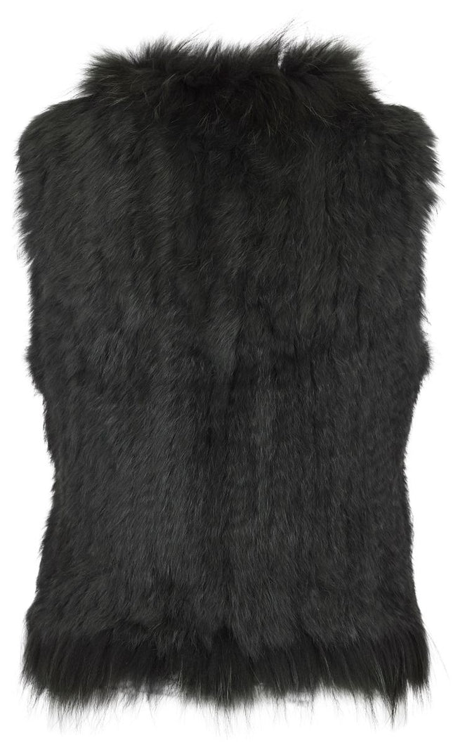 Anna Vest Antikk Grønn