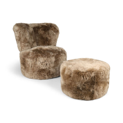 Skandi Footrest | Langhåret Saueksinn | New Zealand