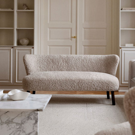 Emanuel 2-seters sofa Koksgrå