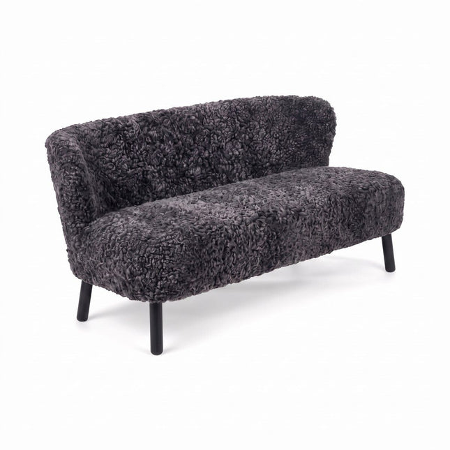 Emanuel 2-seters sofa Koksgrå