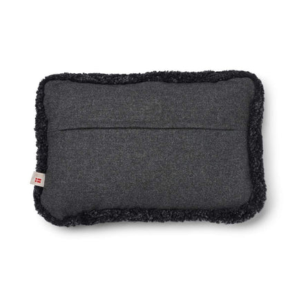 Classic Collection | Ullpute | Korthåret | Dobbeltsidig | 52x52 cm | 34x52 cm Koksgrå / Koksgrå